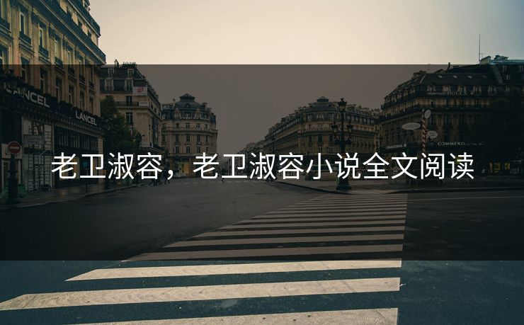 老卫淑容，老卫淑容小说全文阅读  第1张